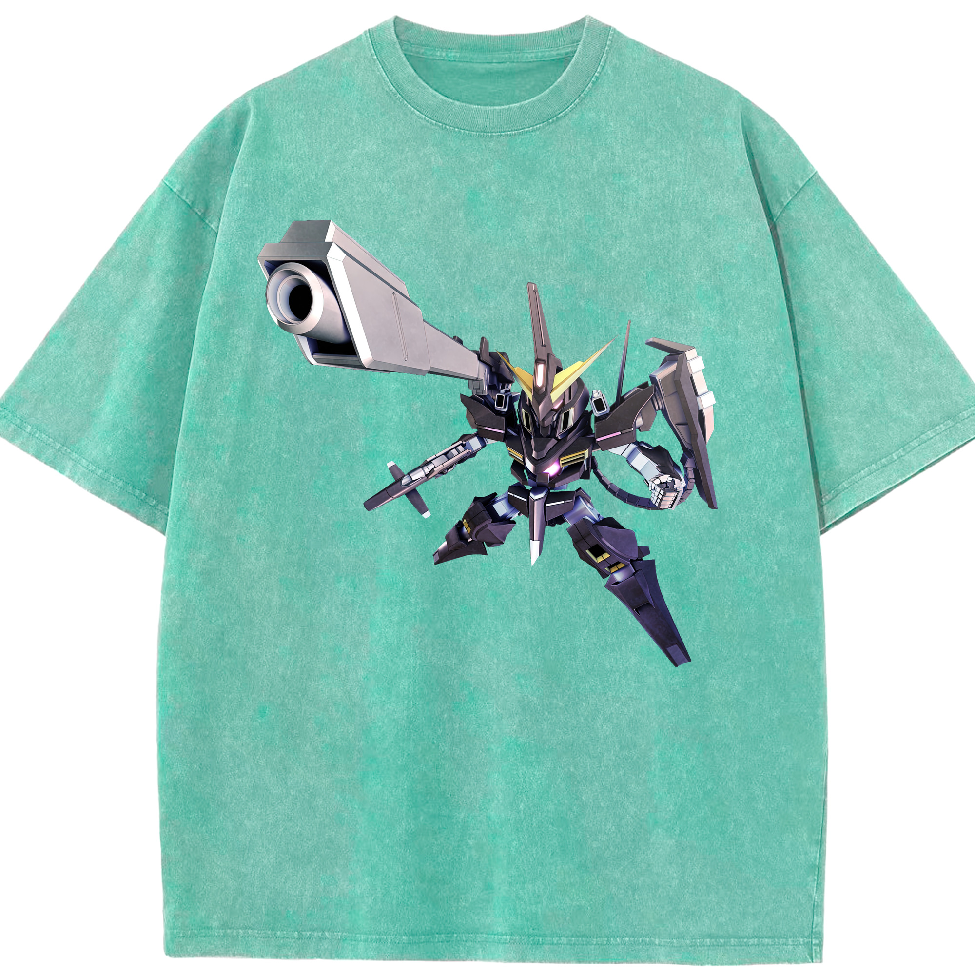 （画像用） 機動戦士ガンダム Mobile Suit Gundam 綿100% ヴィンテージ風 半袖Tシャツ（フロントプリント）